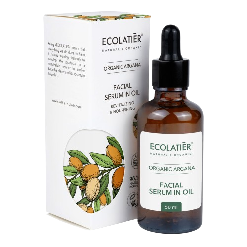 Ecolatier Sejas serums eļļā Revitalizing & Nourishing Organic Argana, 50 ml