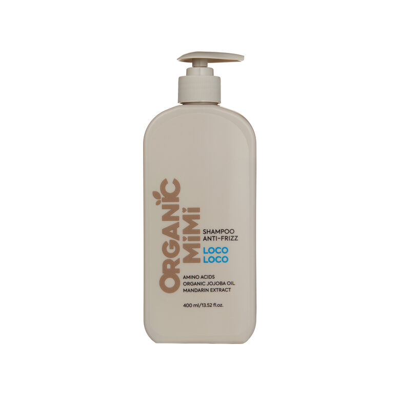 ORGANIC MIMI, Shampoo ANTI-FRIZZ LOCO-LOCO with Jojoba and Amino Acids, 400 ml