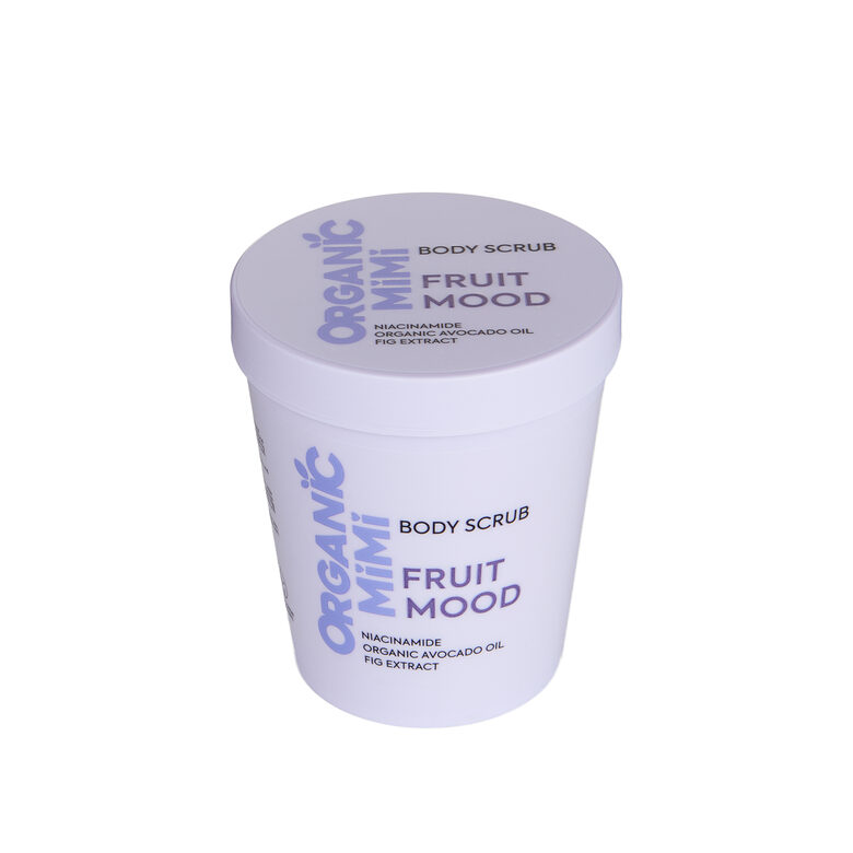 ORGANIC MIMI Body Scrub FRUIT MOOD Avocado and Fig, 250 g