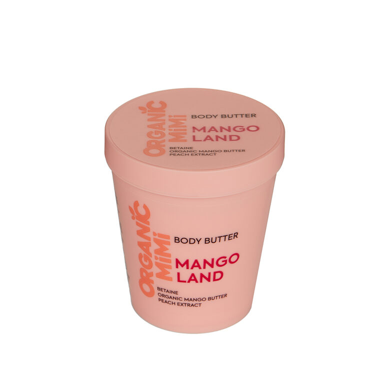 ORGANIC MIMI Ķermeņa sviests, Mango un persiks, 200 ml