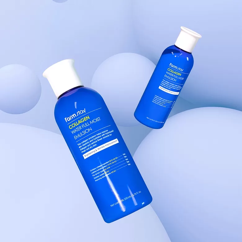 Эмульсия с коллагеном и увлажняющей водой Farmstay, 200 мл