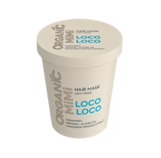 ORGANIC MIMI Matu maska pret sprogošanos LOCO-LOCO, 200 ml