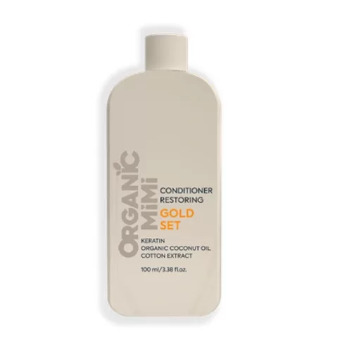 ORGANIC MIMI Atjaunojošais kondicionieris matiem GOLD SET, 100 ml