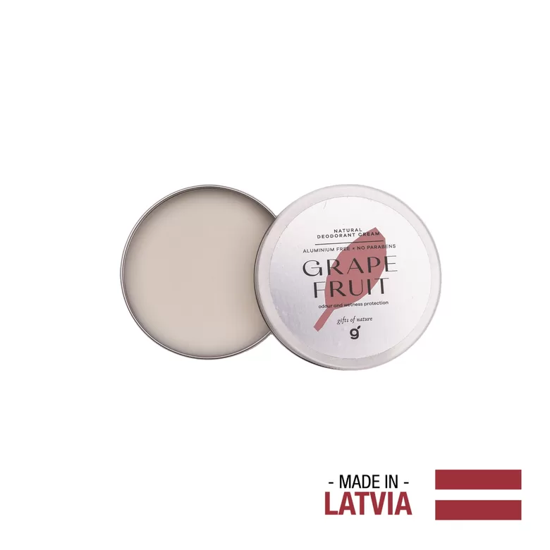 GREENUM Deo krēms GRAPEFRUIT, 50 g