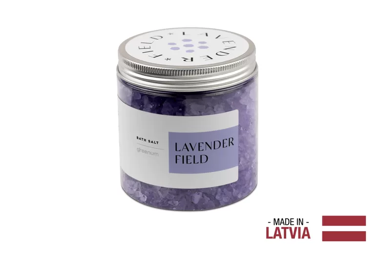 GREENUM Соль для ванны LAVENDER FIELD, 600 г