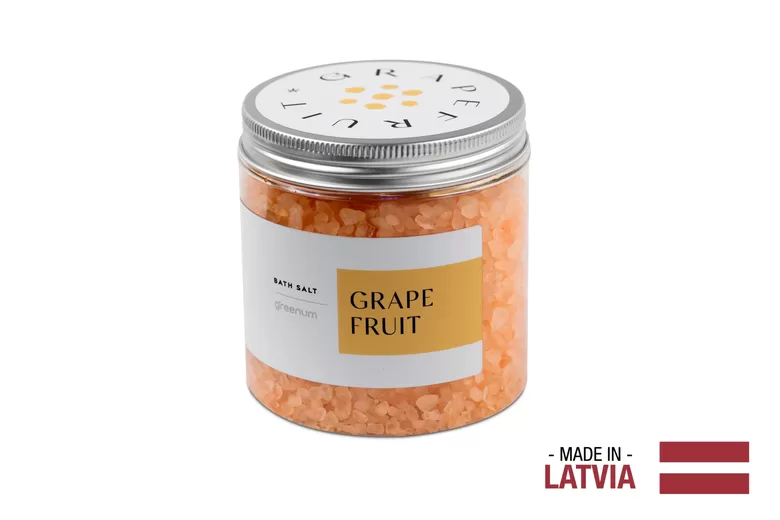 GREENUM Соль для ванны GRAPEFRUIT, 600 г