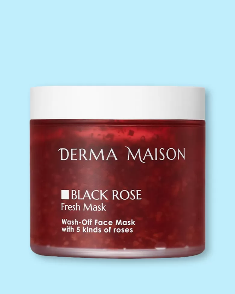 Освежающая маска с чёрной розой Medi‑Peel Derma Maison, 230 мл