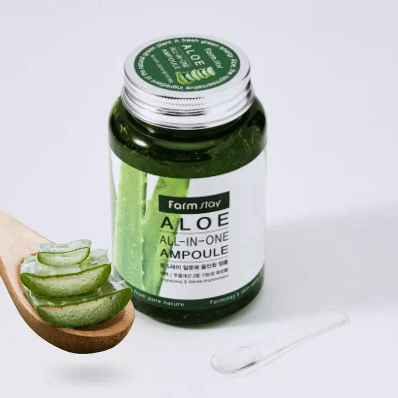  FARMSTAY АМПУЛА С АЛОЭ ВЕРА 3-в-1, 250 мл