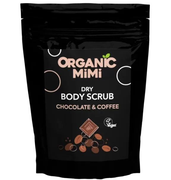 ORGANIC MIMI Сухой скраб для тела CHOCOLATE & COFFEE, 150 г