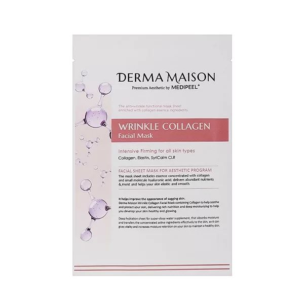 MEDI‑PEEL Маска для лица с коллагеном против морщин DERMA MAISON, 23 мл
