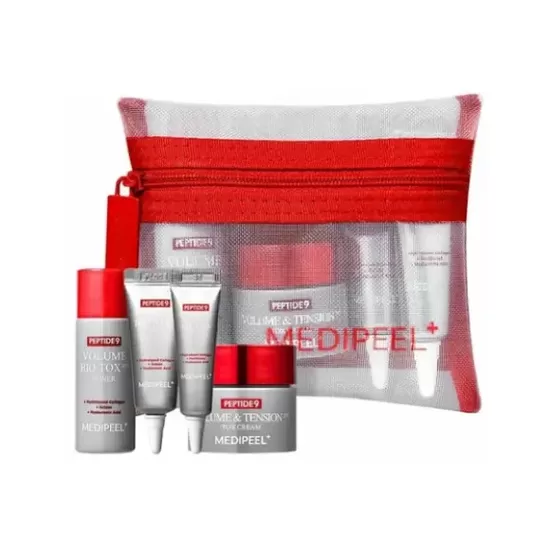 MEDI-PEEL PEPTIDE 9 VOLUME BIO TOX TRIAL KIT, набор для ухода за зрелой кожей лица
