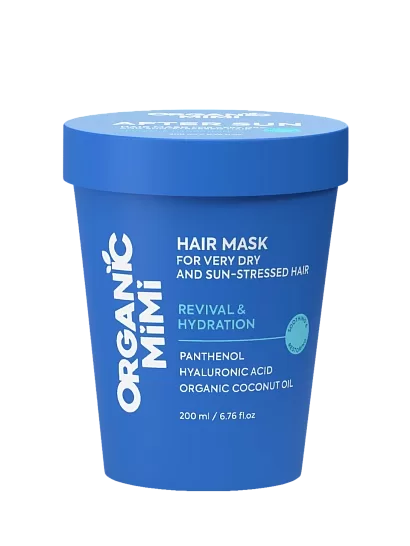 ORGANIC MIMI Маска для волос после загара REVIVAL & HYDRATION, 200 мл