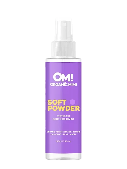 ORGANIC MIMI Парфюмированный мист для тела и волос SOFT POWDER, 100 мл