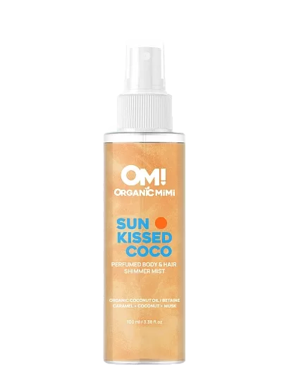 Парфюмированный мерцающий мист для тела и волос SUN-KISSED COCO, 100 мл