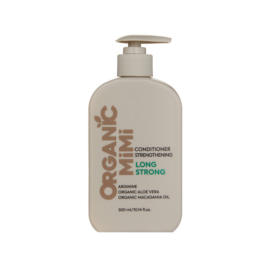 ORGANIC MIMI, Кондиционер STRENGTHENING LONG STRONG Макадамия и аргинин, 300 ml