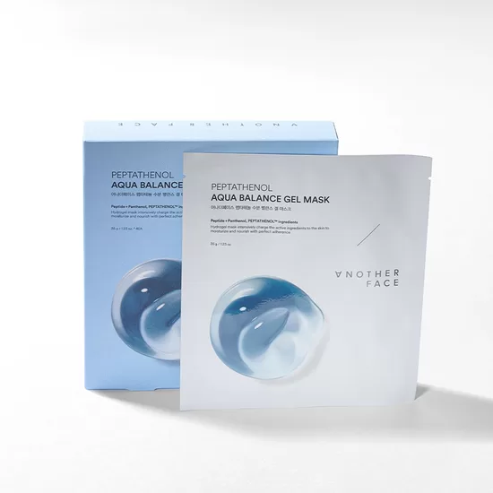 Another Face Peptathenol Aqua Balance Gel Mask, 35g*4pcs