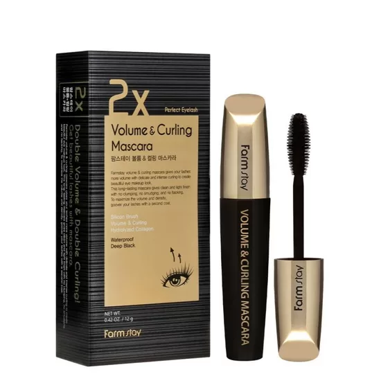FARMSTAY VOLUME & CURLING MASCARA 12g