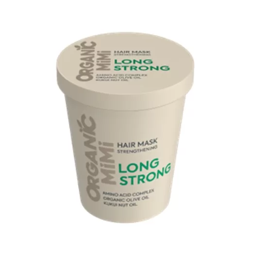 ORGANIC MIMI Укрепляющая маска для волос LONG STRONG, 200 мл