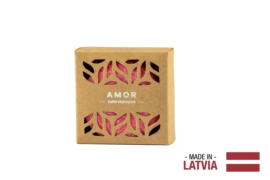 GREENUM Твердый шампунь AMOR, 60 г