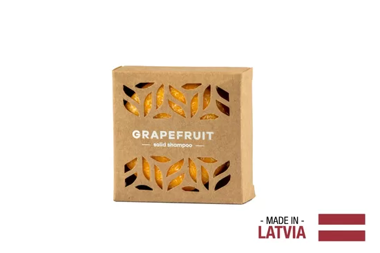 GREENUM Твердый шампунь GRAPEFRUIT, 60 г