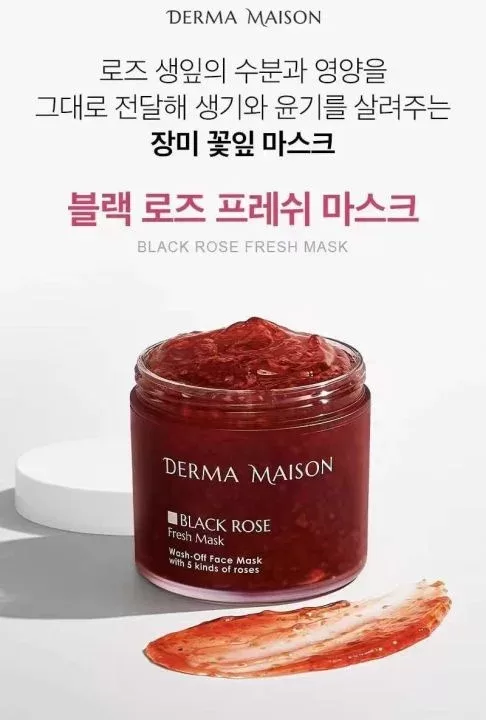 Medi‑Peel Derma Maison Black Rose Fresh Mask 230 ml