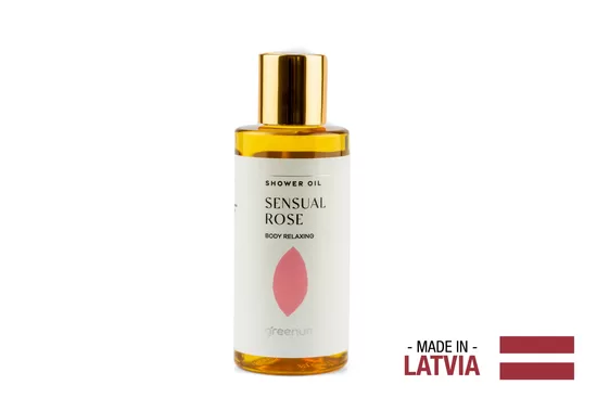 GREENUM Масло для душа SENSUAL ROSE, 150 мл