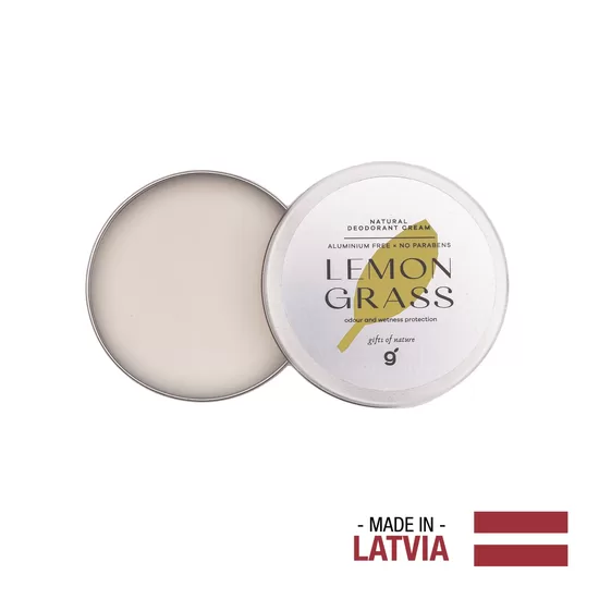 GREENUM Дезодорант-крем LEMONGRASS, 50 г