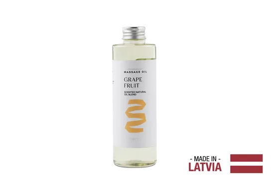 GREENUM Массажное масло GRAPEFRUIT, 200 мл