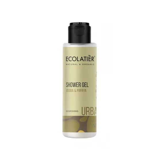ECOLATIER Гель для душа JOJOBA & PAPAYA, 100 мл