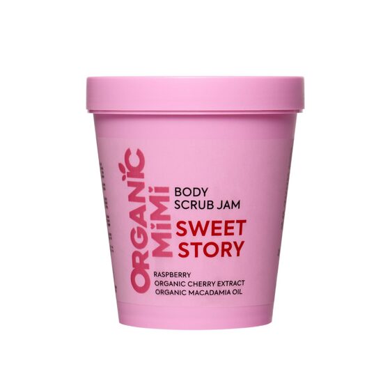 ORGANIC MIMI Скраб-джем для тела SWEET STORY, 250 г
