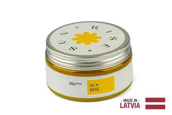 GREENUM Сахарный скраб для тела SUNRISE, 300 г