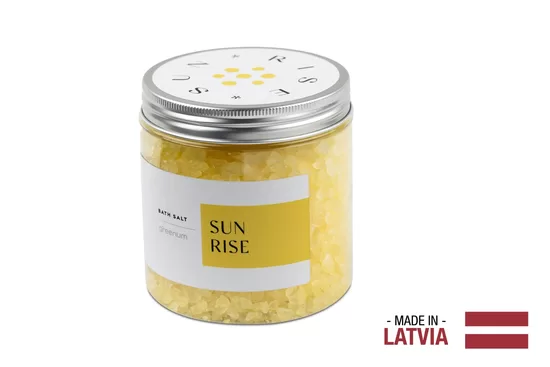 GREENUM Соль для ванны SUNRISE, 600 г