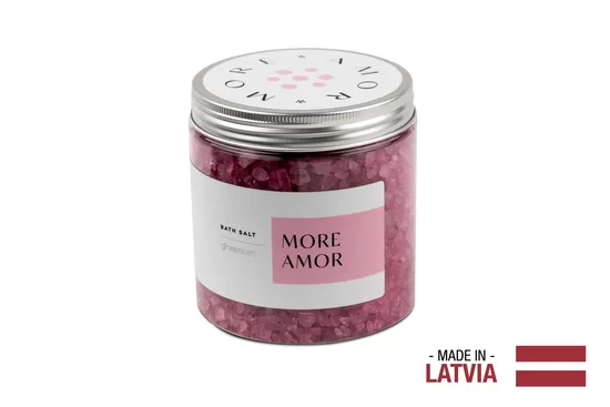 GREENUM Соль для ванны MORE AMOR, 600 г