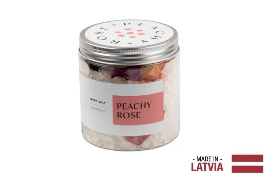 GREENUM Соль для ванны PEACHY ROSE, 600 г
