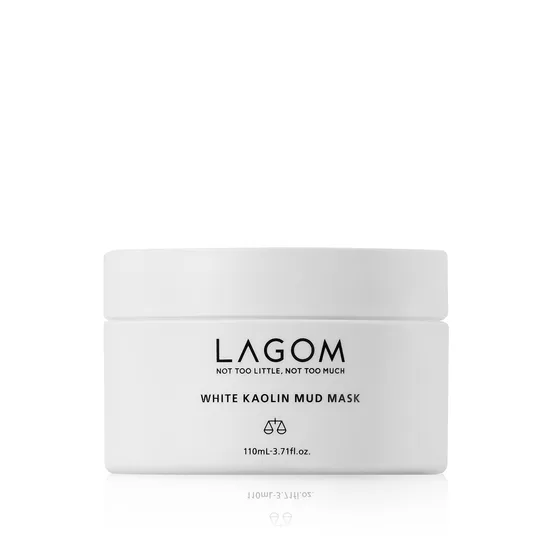 LAGOM Sejas maska ar balto mālu WHITE KAOLIN, 110 ml, jaunums