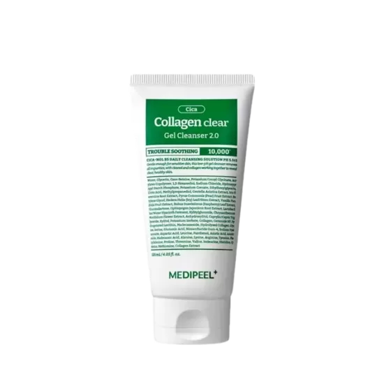 MEDI-PEEL Очищающий гель для умывания GREEN CICA COLLAGEN CLEAR 2.0, 120 мл