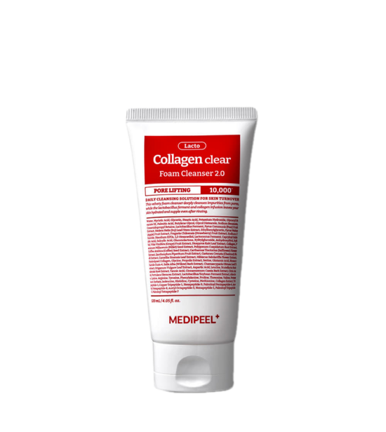 MEDI-PEEL Пенка для умывния RED LACTO COLLAGEN CLEAR 2.0, 120 мл