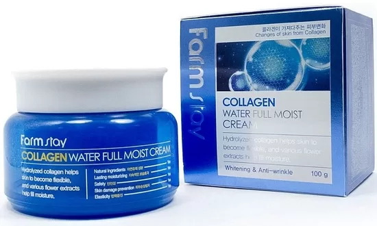 FARMSTAY COLLAGEN WATER FULL MOIST CREAM 100g