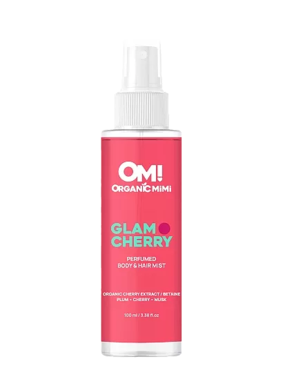 ORGANIC MIMI Парфюмированный мист для тела и волос GLAM CHERRY, 100 мл