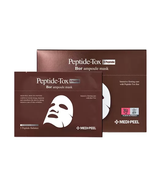  MEDI-PEEL Ампульная маска с пептидным комплексом BOR-TOX PEPTIDE AMPOULE MASK, 30ml*10ea