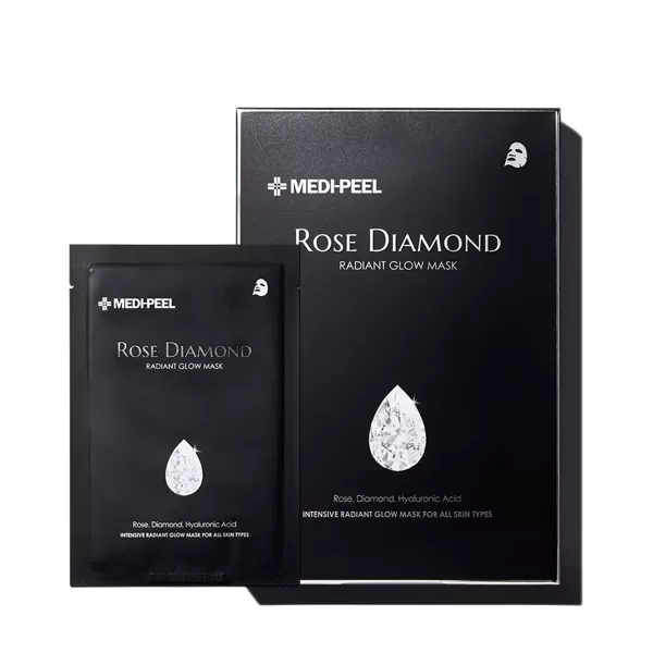  MEDI-PEEL Увлажняющая маска ROSE DIAMOND RADIANT GLOW MASK SHEET, 25mlx10ea