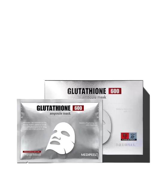  MEDI-PEEL Ампульная маска от пигментации BIO-INTENSE GLUTATHIONE WHITE AMPOULE MASK,30ml*10ea