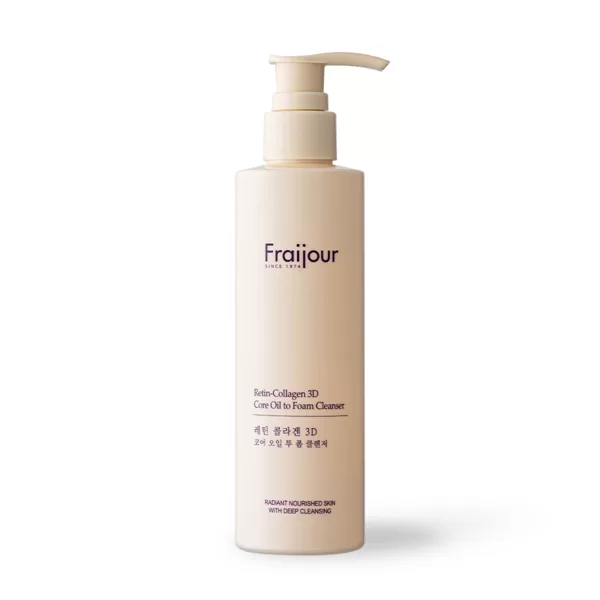 Fraijour Retin-Collagen 3D Core Attīrošs līdzeklis no eļļas līdz putām 210 ml