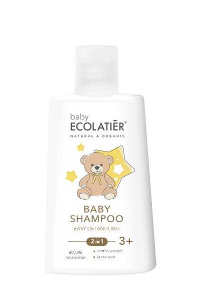 Ecolatier Baby Baby Shampoo 2-in-1 Easy Detangling 3+, 250 ml
