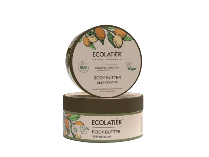 Ecolatier Body Butter Deep Reviving Organic Argana, 200 ml