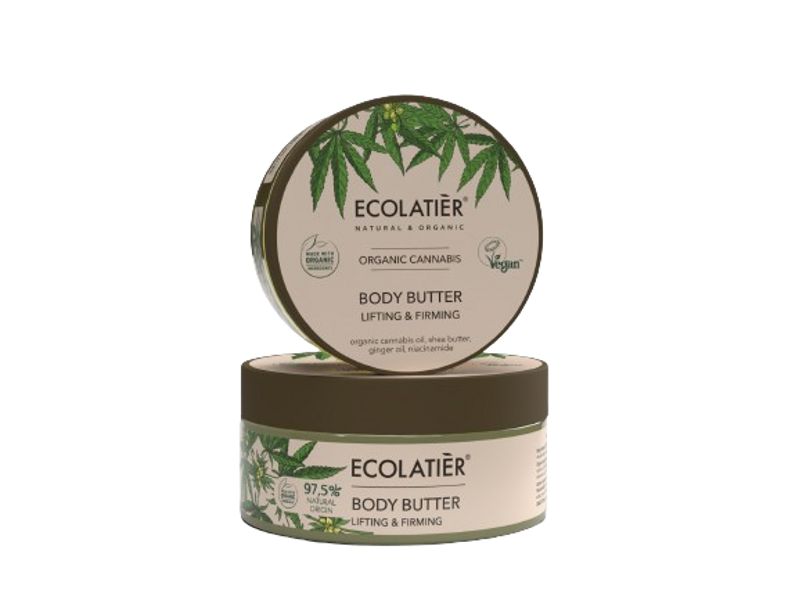 Ecolatier Body Butter Lifting & Firming Organic Cannabis, 200 ml 