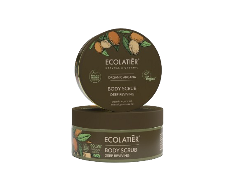 ECL Body Scrub Deep Reviving Organic Argana, 300 g