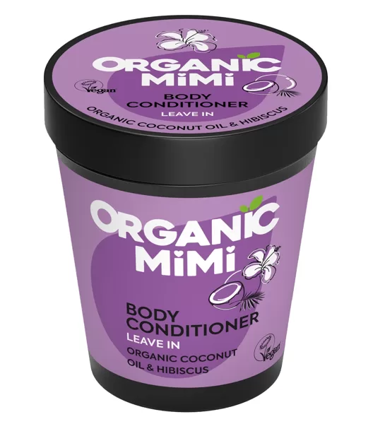 Organic Mimi Ķermeņa kondicionieris Leave In Coconut & Hibiscus, 200 ml