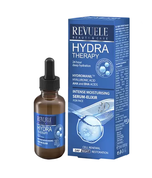 REVUELE Hydra Therapy Intense Moisturising Serum-Elixir, 30 ml