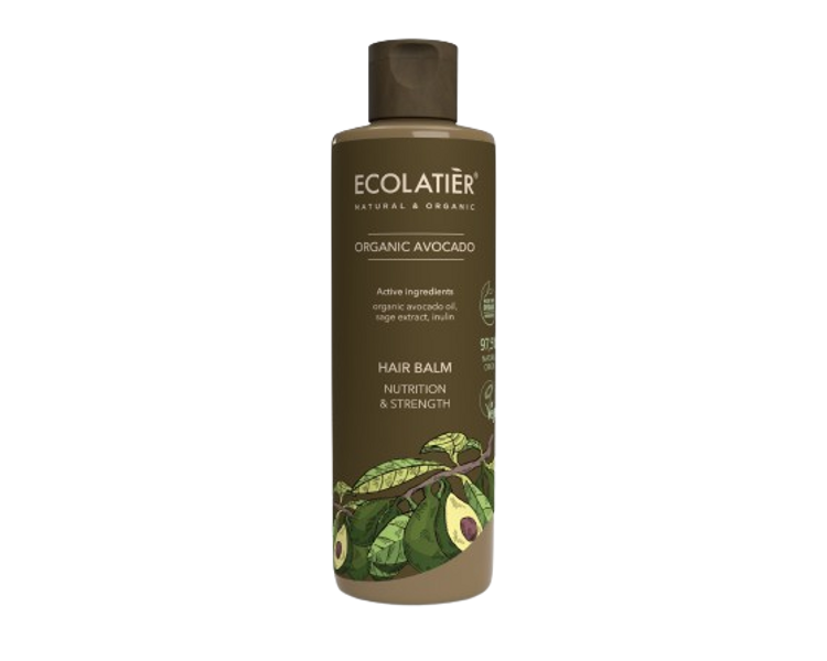 Ecolatier Hair Balm Nutrition & Strength Organic Avocado, 250 ml